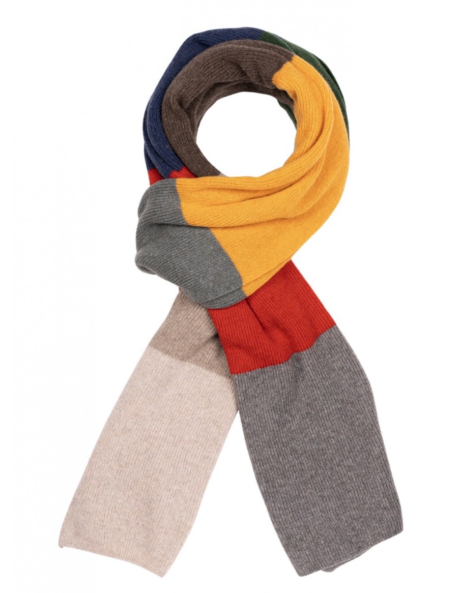 Woman Santacana | Recycled Wool And Cashmere Scarf Kst-Leb-01