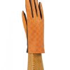 Woman Santacana Leather Gloves | Leather Glove St-Ts-61-1Ti Dama Emboss