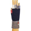 Woman Santacana Fingerless And Mitten Gloves | Wool And Angora Fingerless Multicolor Glove St-Ln-221