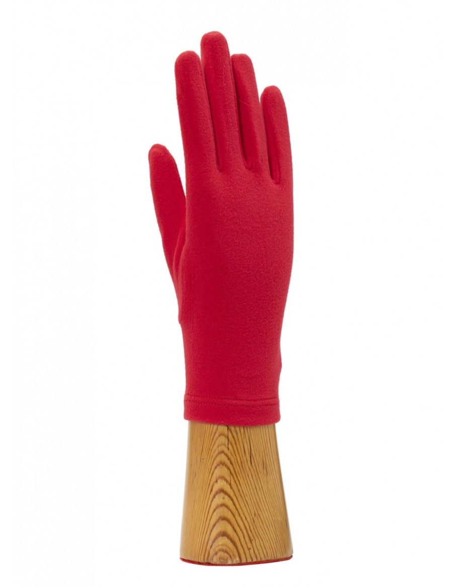 Woman Santacana Pattern Gloves | Plain Mocrofiber Glove St-Tp-10