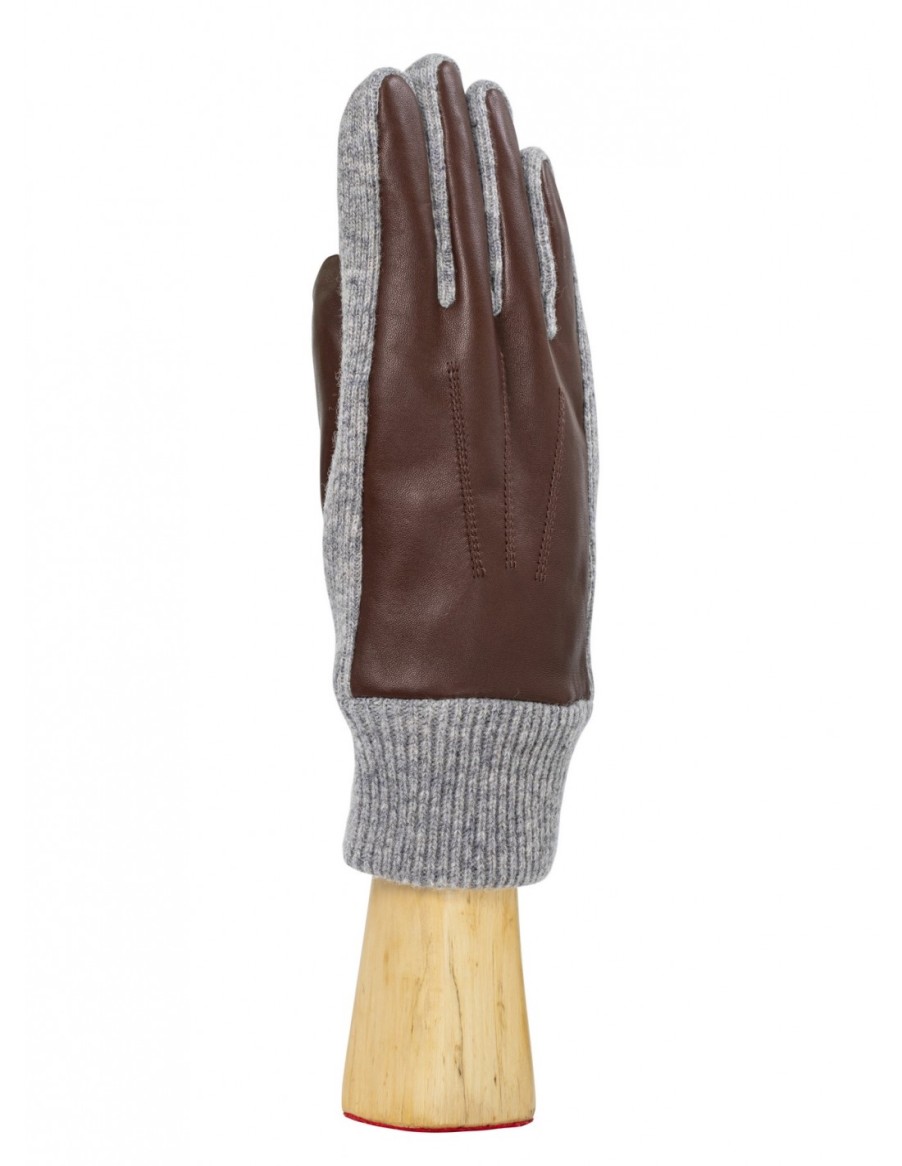 Man Santacana Casual Gloves | Lambskin And Wool Glove For Men I Santacana