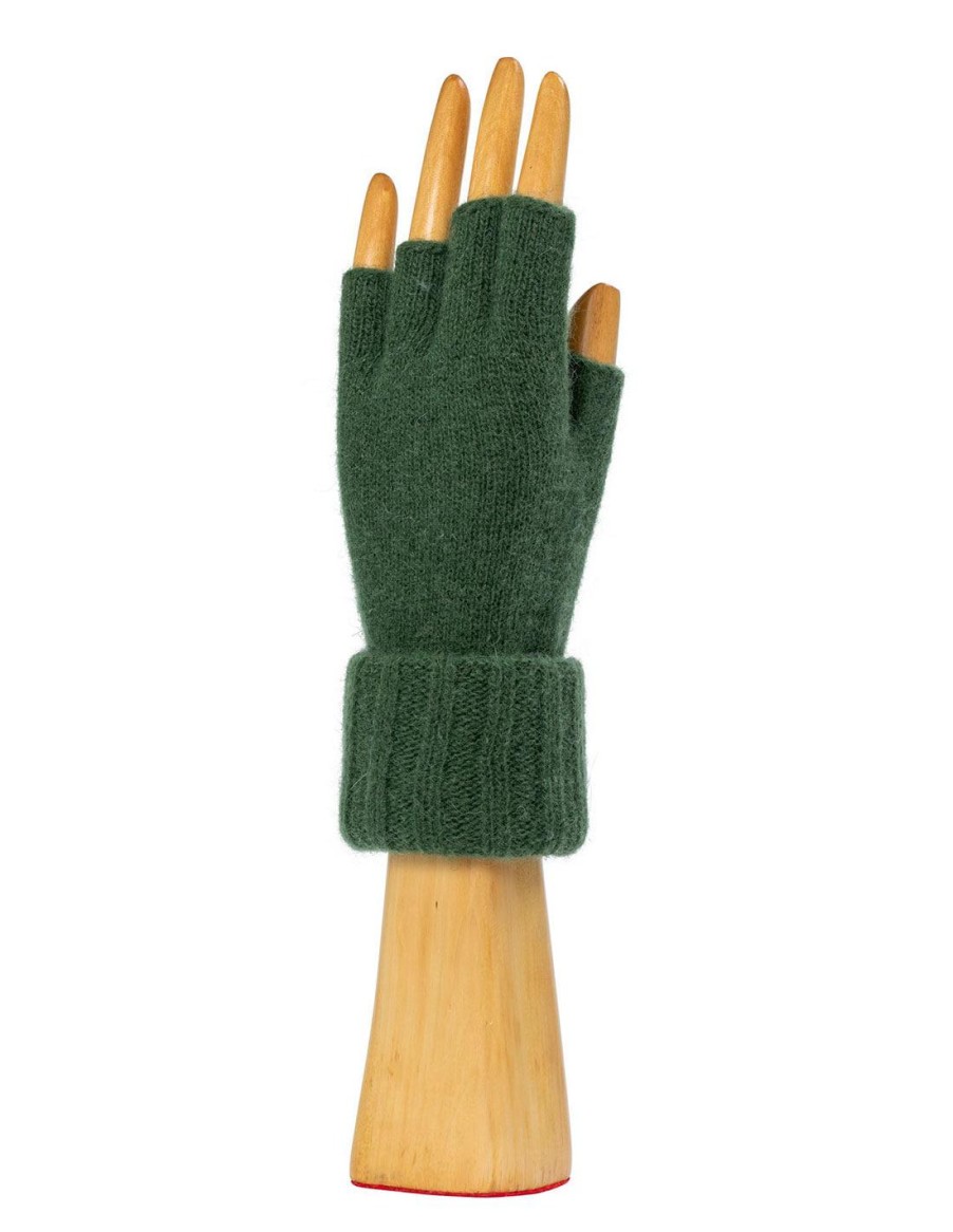 Woman Santacana Wool And Angora Gloves | Fingerless Glove Kst-Ln-146 I Santacana