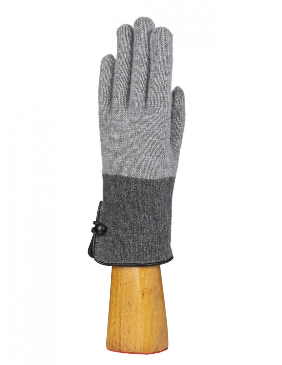 Woman Santacana Wool And Cashmere Gloves | Guante Bicolor Merino Y Cashmere St-Lc-32I