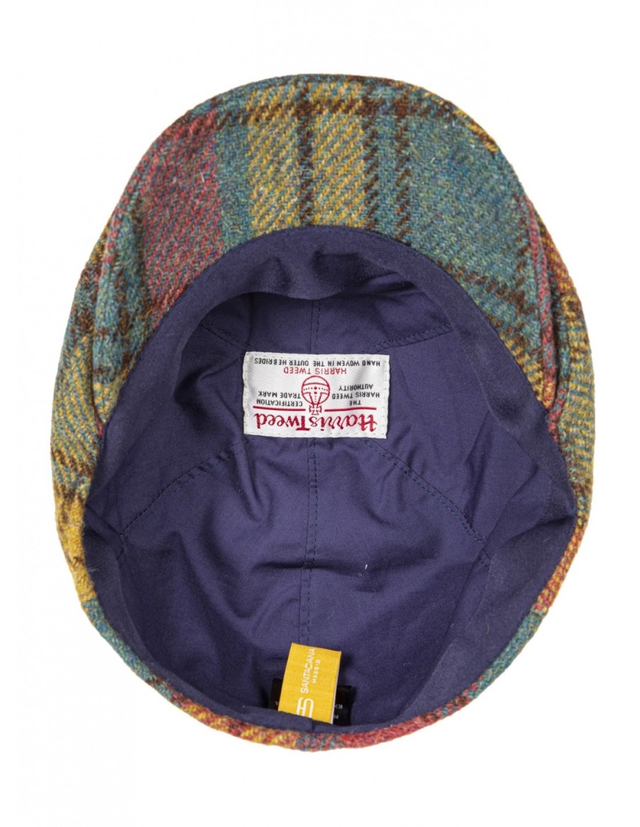 Man Santacana | Harris Tweed Cap St-Lcg-71 I Santacana