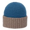 Woman Santacana Wool And Angora Beanies | Blue Wool Beanie I Santacana