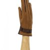 Man Santacana Leather Gloves | Guante De Nobuck Forrado St-Mc-19T