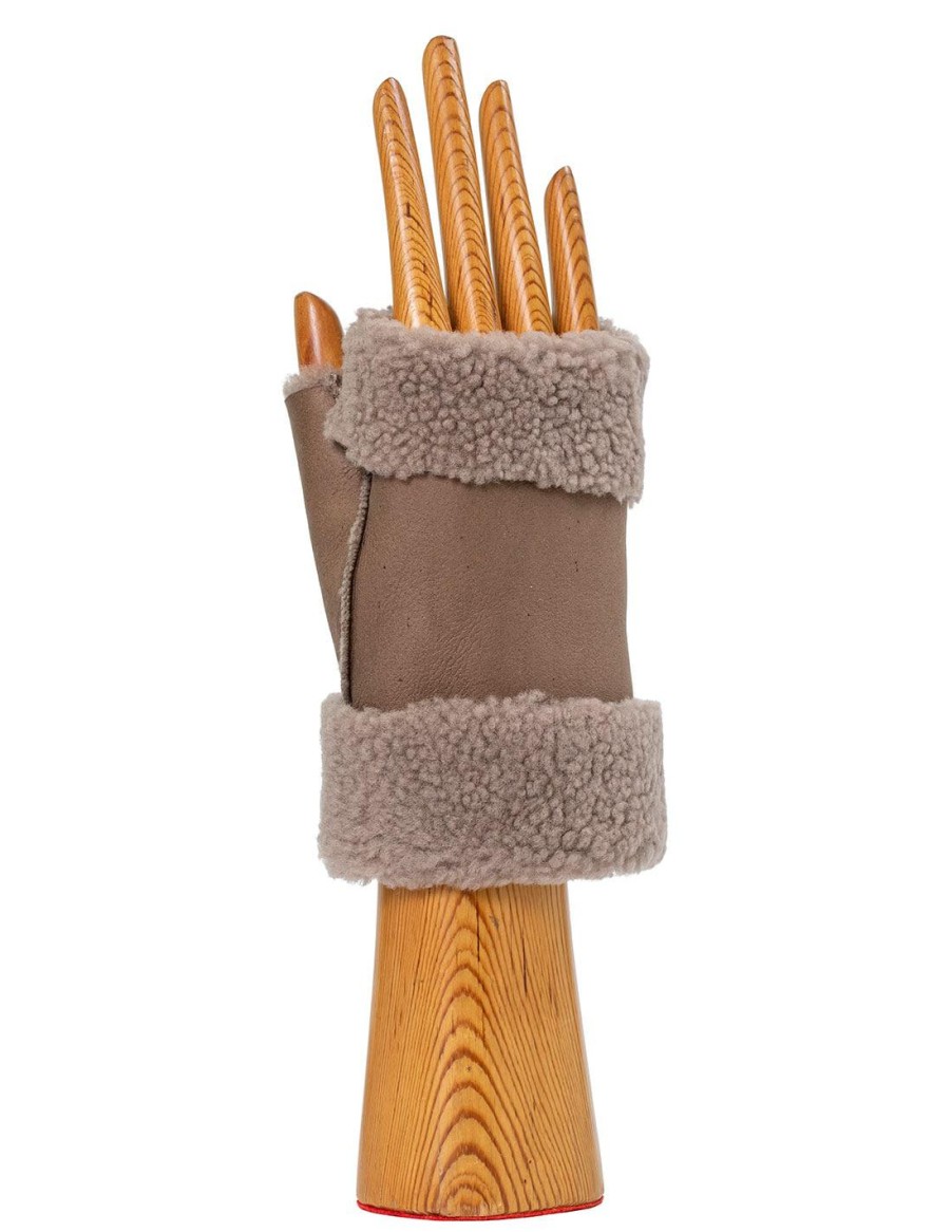 Woman Santacana Leather Gloves | Shearling Glove Kst-Df-11