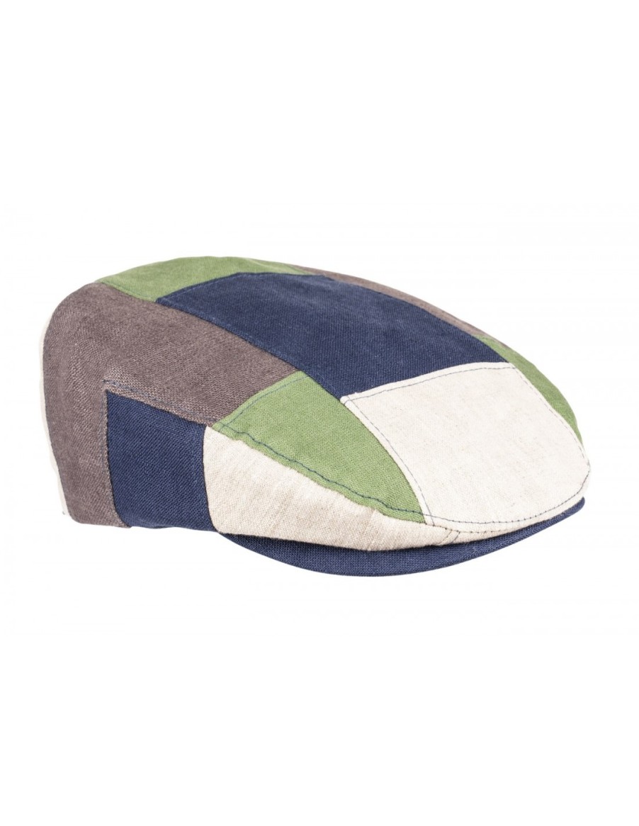 Summer Santacana | Summer Patchwork Linen Cap I Santacana