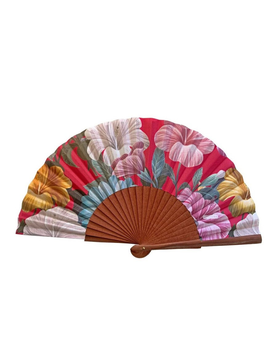 Summer Santacana | Fan With Large Flowers