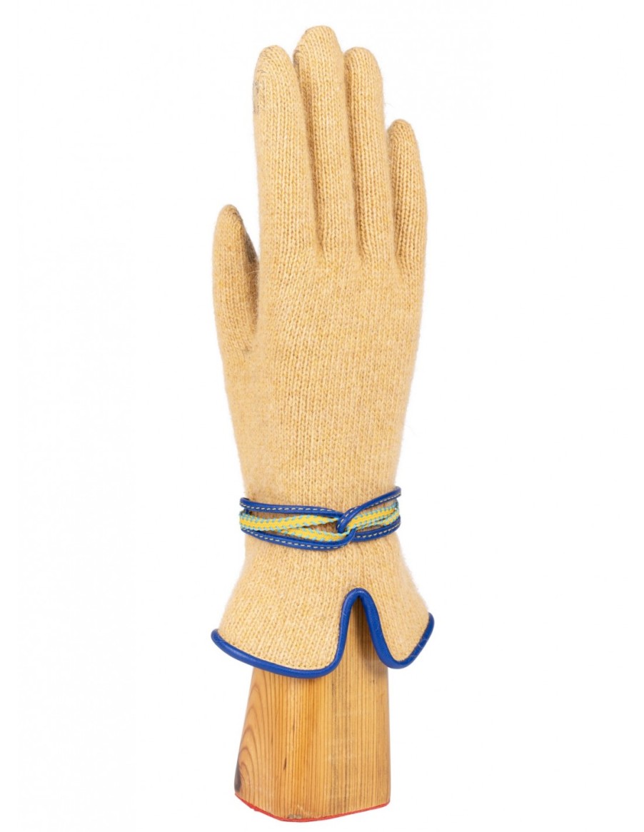 Woman Santacana Wool And Angora Gloves | Angora Glove Kst-Ln-247I