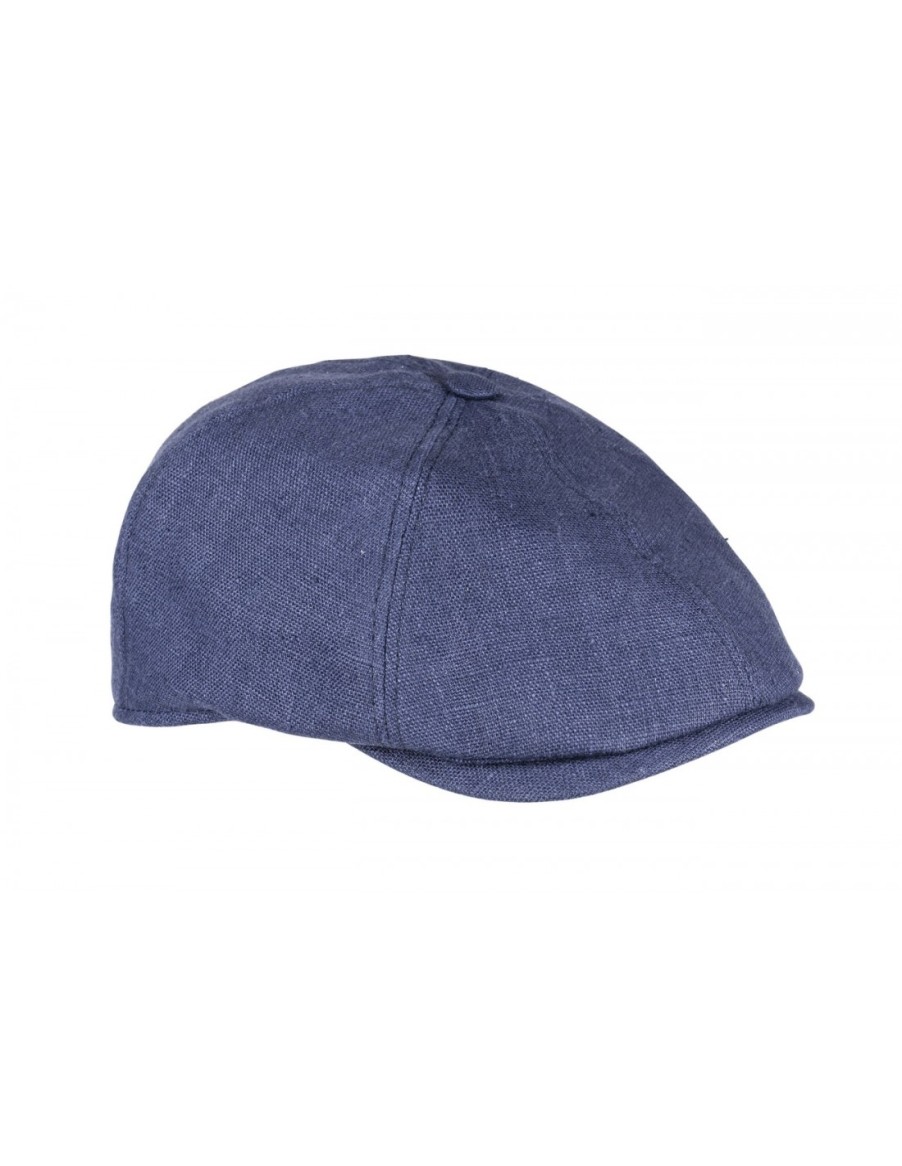 Summer Santacana | Plain Linen Summer Cap St-Lgv-02