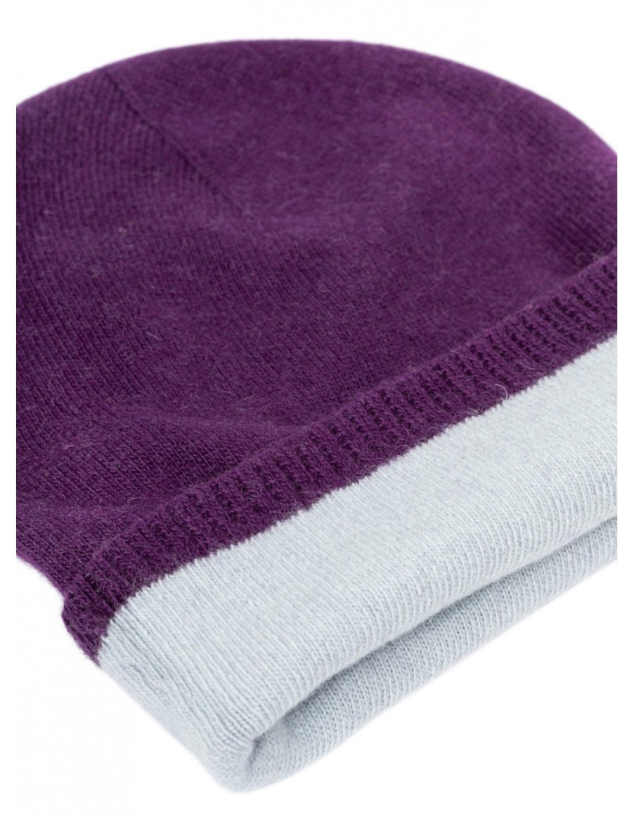 Woman Santacana Wool And Cashmere Beanies | Recycled Wool And Cashmere Beannie I Santacana