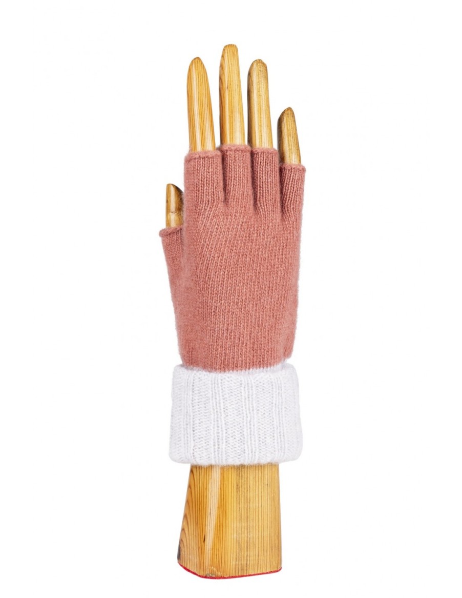 Woman Santacana Wool And Cashmere Gloves | Cashmere Fingerless Glove Kst-Lc-13