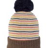 Woman Santacana Wool And Angora Beanies | Stripes Angora Beanie Hst-Lng-502