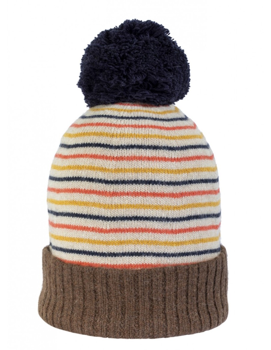 Woman Santacana Wool And Angora Beanies | Stripes Angora Beanie Hst-Lng-502