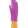 Woman Santacana Leather Gloves | Plain Leather Glove Kst-Ts-61-1