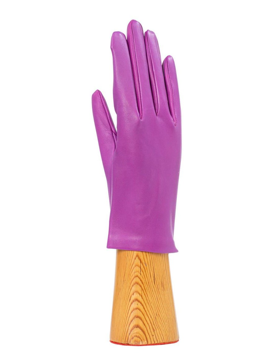 Woman Santacana Leather Gloves | Plain Leather Glove Kst-Ts-61-1