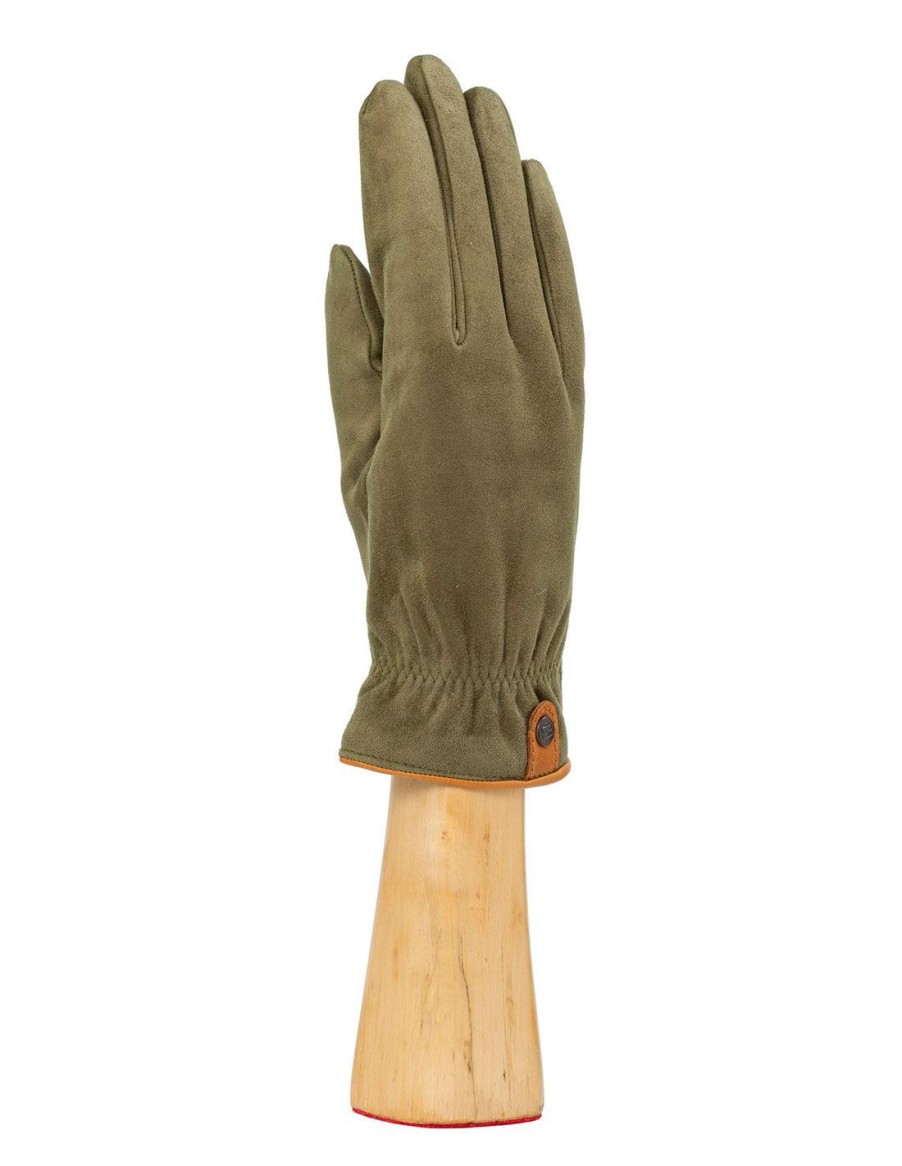 Man Santacana Leather Gloves | Nubuck Glove Kst-Mc-21T