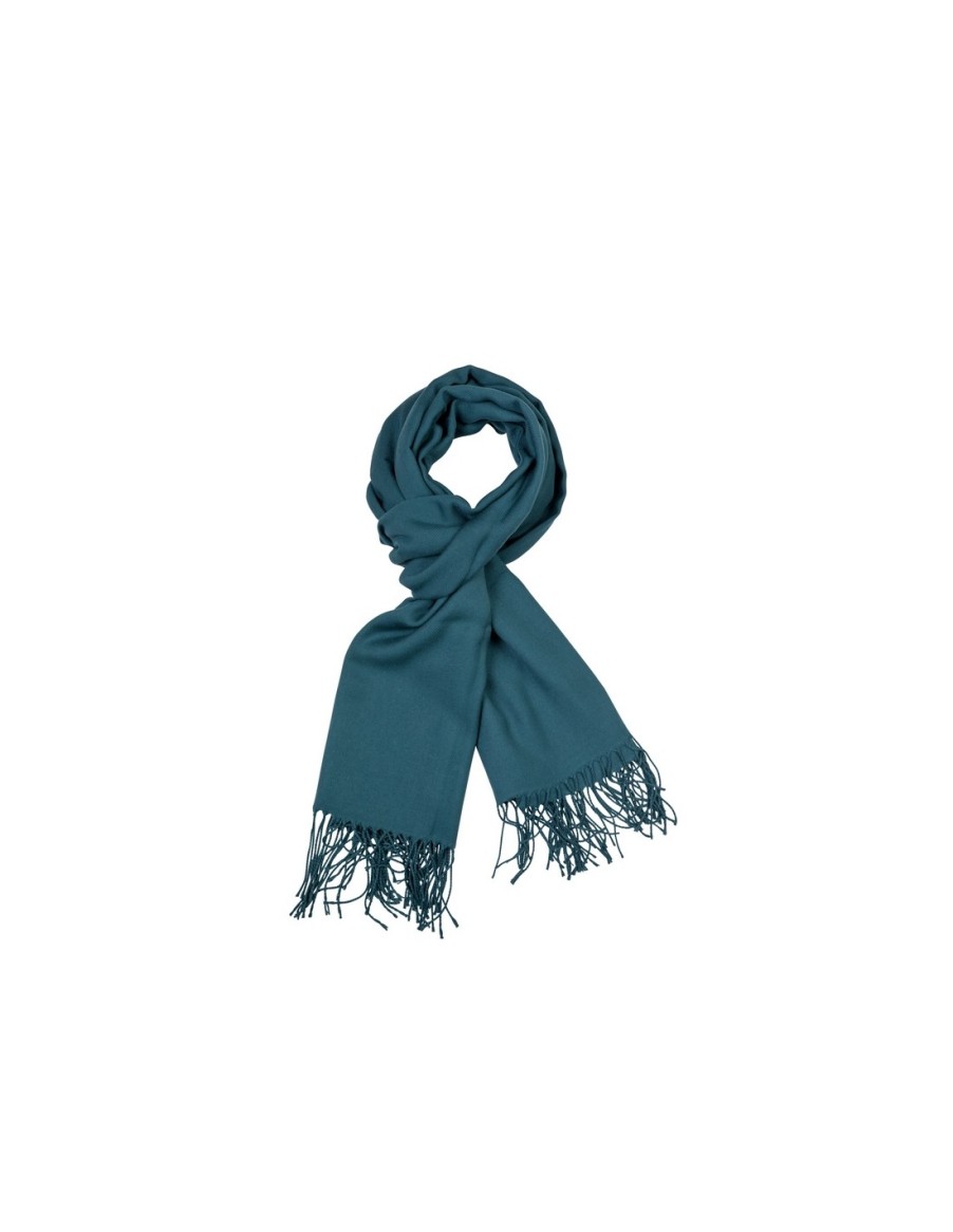 Woman Santacana | Plain Pashmina With Fringes St-Lb-124