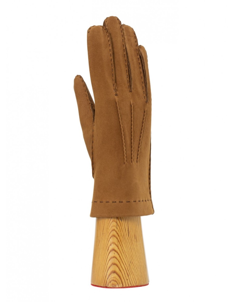 Man Santacana Leather Gloves | Guante De Nobuck Kst-Mc-10