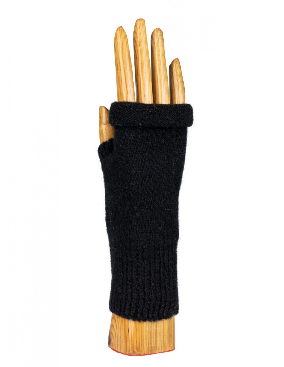 Woman Santacana Wool And Cashmere Gloves | Cashmere And Merino Mitten St-Lc-41 I Santacana